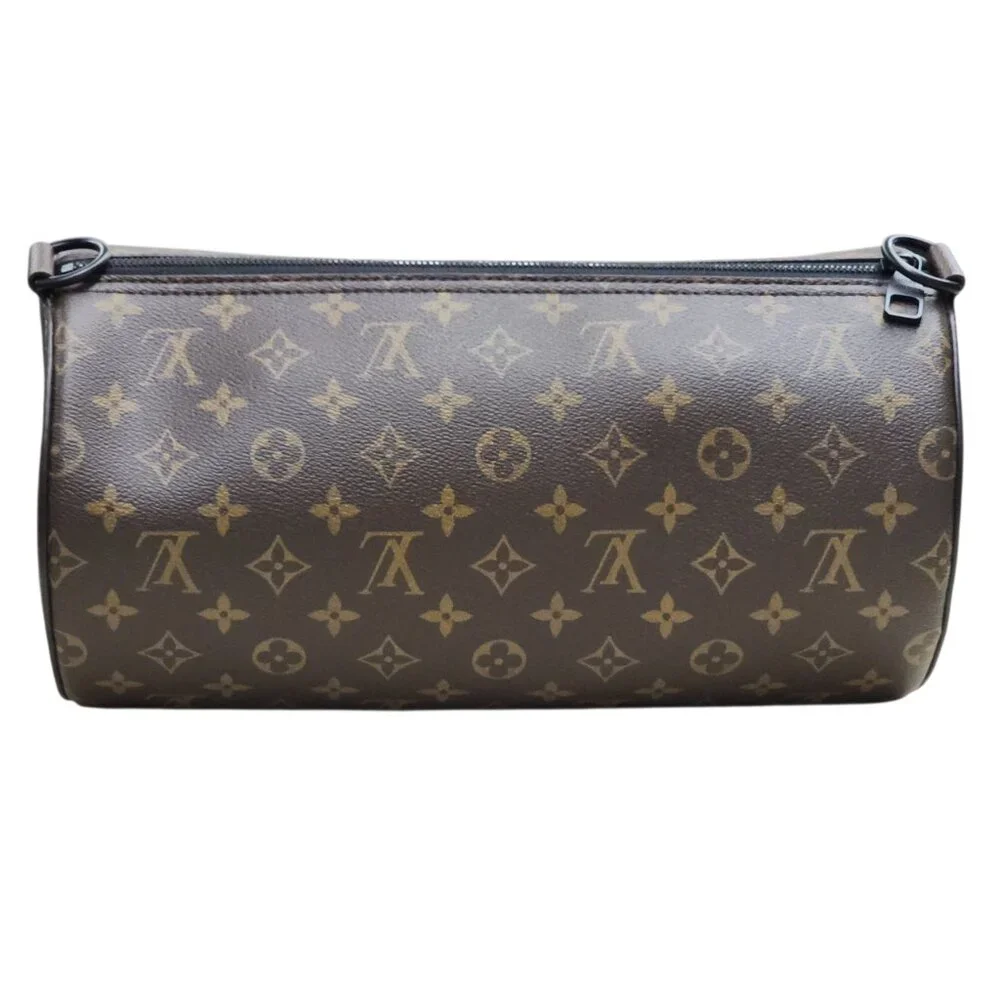 New - Louis Vuitton Soft Polochon MM Monogram Canvas Shoulder Handbag M46691 - Picture 2 of 9